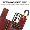 Luxury Leather  Phone Case For Samsung Note 8 With Card Holder (For 4 Cards)