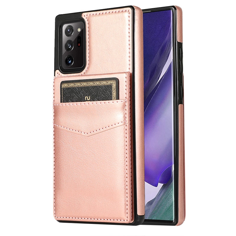 Leatheroid Samsung Galaxy Note 8 Case(With Slots To Hold 5 Cards)