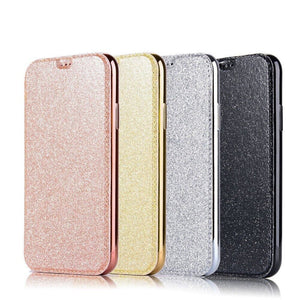 Bling Leder + TPU Handy Hülle für iPhone 11 Serie