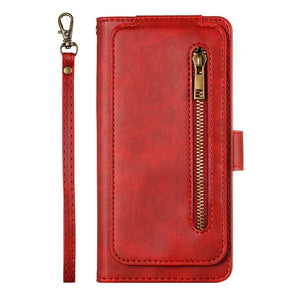 Zipper Wallet Phone Case For Huawei