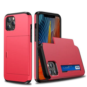 für Apple iPhone 7 Serie (2 Karten) Mobile Phone cases Md Trade Austria For iPhone 7 Plus Red