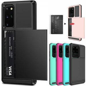 Samsung Phone Case With Card Slot (Card Slot For 3 Cards)