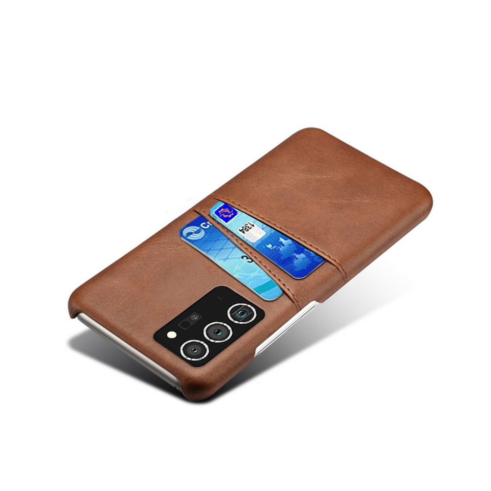 Samsung Leather-Look Case With Card Slots(For 2 Cards)