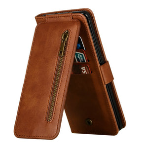 Zipper Wallet Phone Case For Huawei