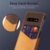 Samsung Leather-Look Case With Card Slot (For 1 Card)