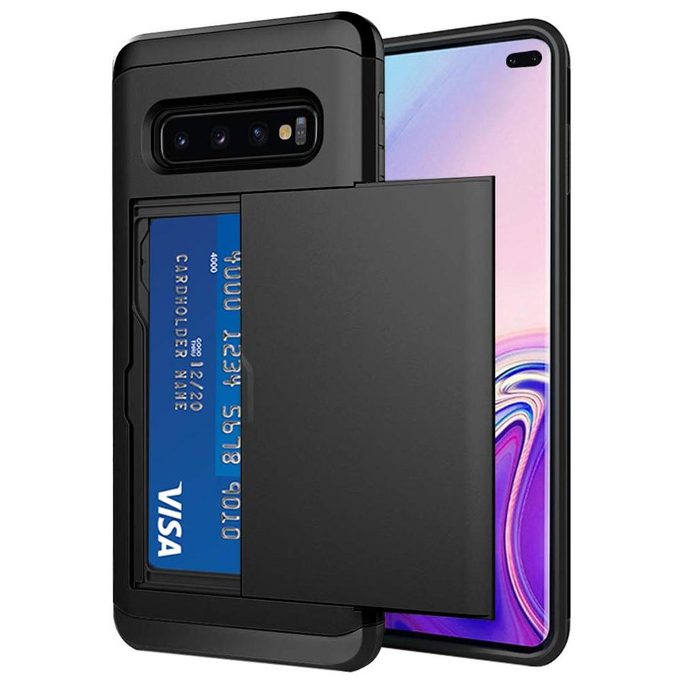 Samsung Phone Case With Card Slot ( Card Slot For 2 Cards)