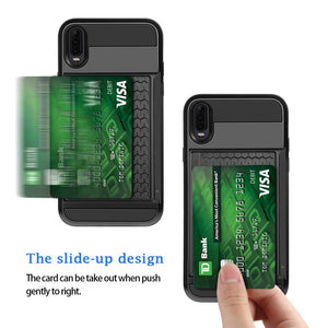 Huawei Phone Case With Card Slot (Card Slot For 3 Cards)