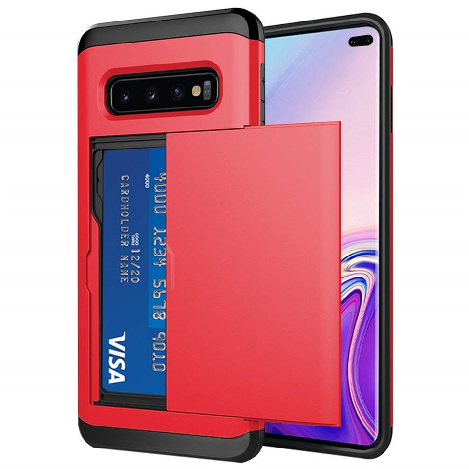 Samsung Phone Case With Card Slot ( Card Slot For 2 Cards)