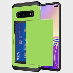 Samsung Phone Case With Card Slot ( Card Slot For 2 Cards)