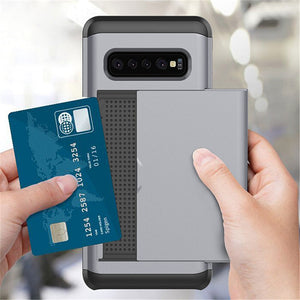 Samsung Phone Case With Card Slot ( Card Slot For 2 Cards)