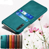 Huawei Leather-Look Case With Card Slots (For 2 Cards)