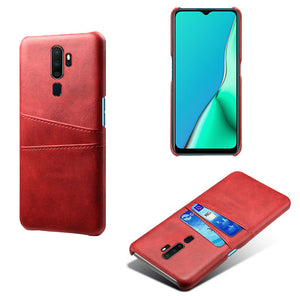 Oppo Leather-Look Case With Card Slots(For 2 Cards)