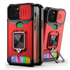 3-in-1 Shielded Ring Case With Card Slot For Apple iPhone 12 Series
