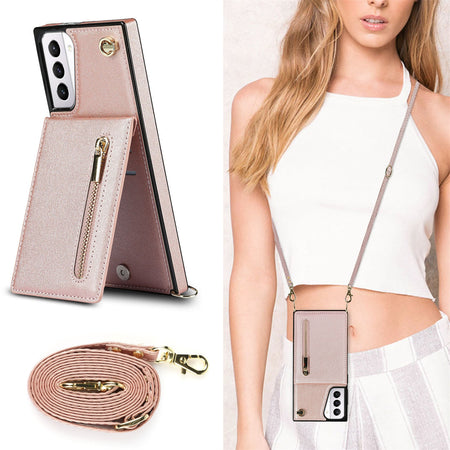 Zipper Wallet Phone Case for Samsung Galaxy