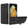 Samsung Phone Case With Card Slot & Kickstand(Card Slot For 3 Cards)