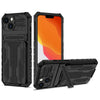 Handhülle mit abnehmbarem Kartenfach und Ständer für Apple iPhone 11 Serie Mobile Phone cases Md Trade Austria Black For iPhone 11