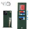 Reißverschluss Brieftasche iPhone Handyhülle - iPhone 12 Serie Handyhulle Handyhülle mit Kartenfach