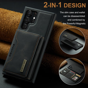 CELL PHONE CASES WITH REMOVABLE MAGNETIC CARD HOLDER FOR SAMSUNG GALAXY S22 SERIES