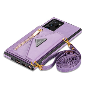 Crossbody Wallet Phone Case For Samsung Galaxy