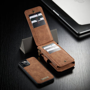 Abnehmbare Wallet-Leder Hülle für iPhone 7 Serie