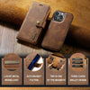 Abnehmbare Wallet-Leder Hülle für iPhone 6 Serie